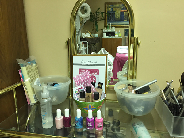 Spa party products and supplies